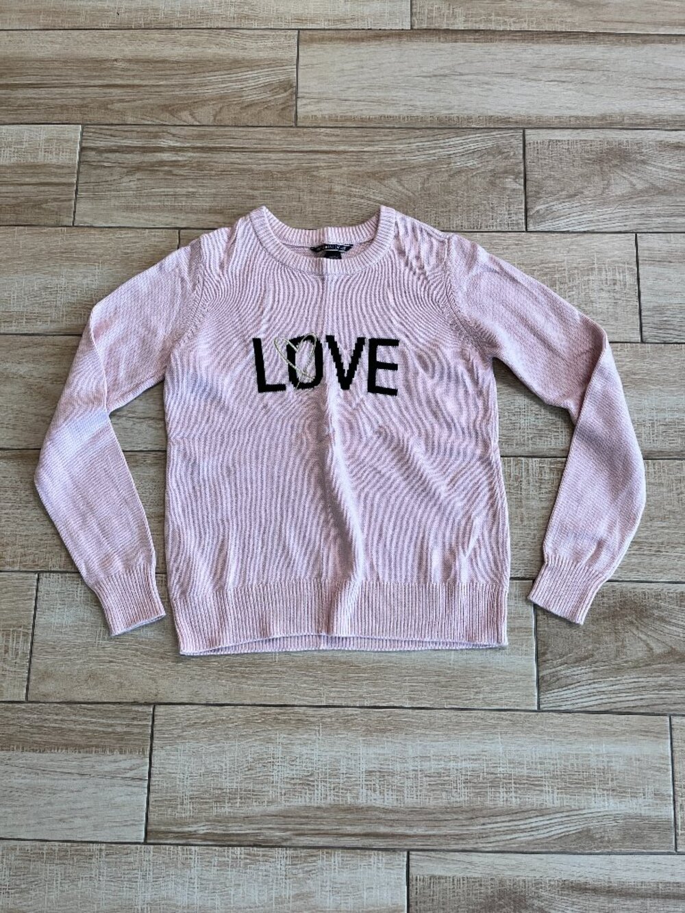 Womens Victoria's Secret Pink Love Sweater - XS